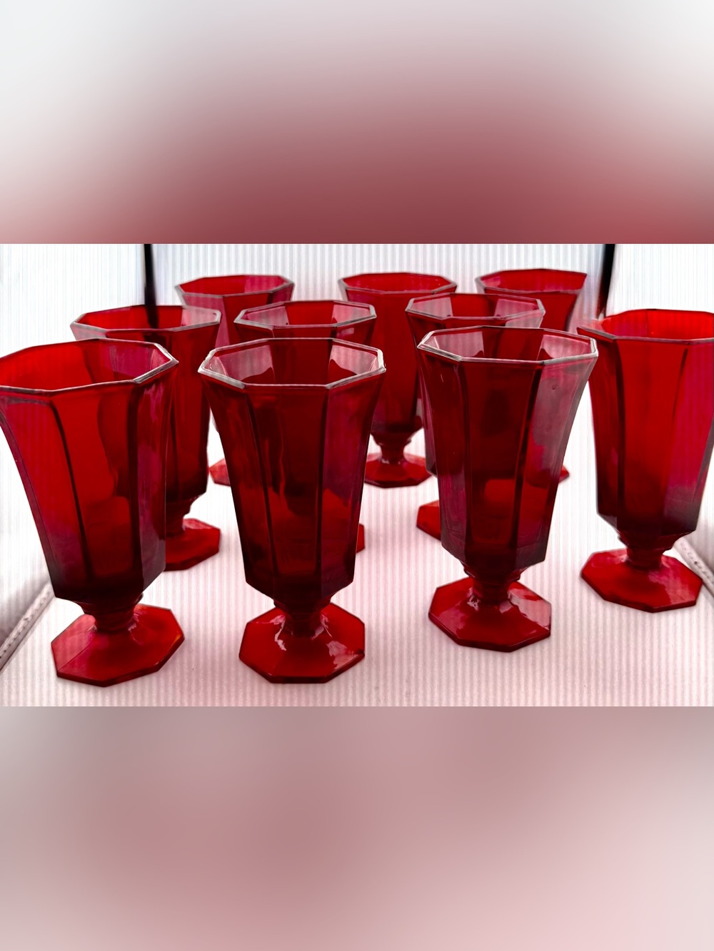 4 Octagonal Ruby by INDEPENDENCE. - Picture 14 of 16